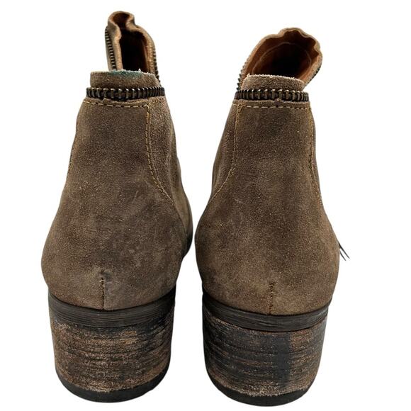 Born Women's Taupe Distressed Montoro II Final‎ Ankle Booties Size 9 - Picture 11 of 15